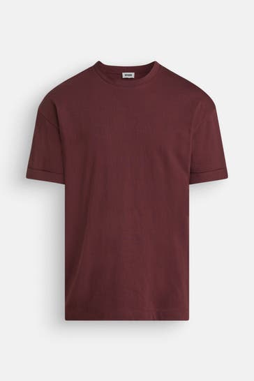 DRYKORN T-Shirt 'Thilo' burgunder