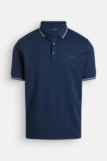 HECHTER Paris Polo-Shirt navy