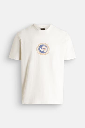 NAPAPIJRI 'Phos' T-Shirt, ecru