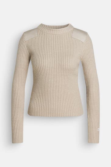 CHAMPION Strickpullover greige