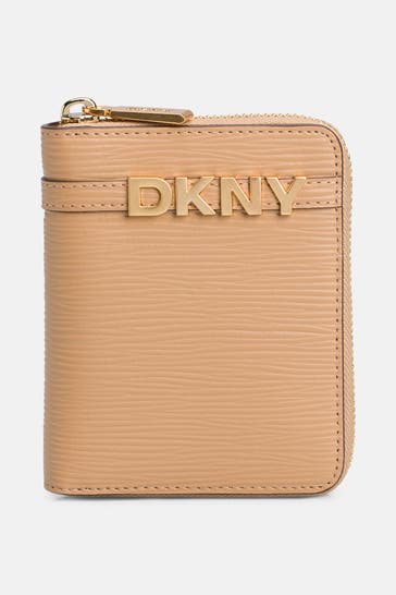 DKNY Geldbörse 'Avril Small' hellbraun
