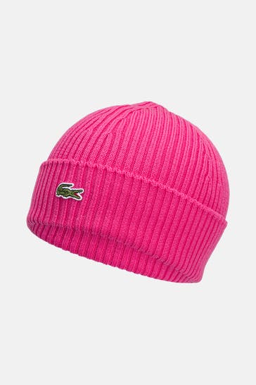 LACOSTE Beanie pink