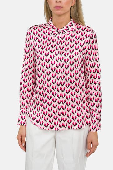 S.OLIVER BLACK LABEL Casual-Bluse gemusert