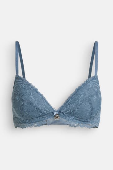 EMPORIO ARMANI Spitzen-BH graublau