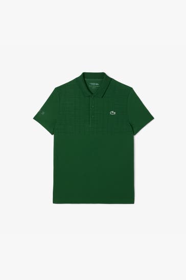 LACOSTE Polo-Shirt dunkelgrün