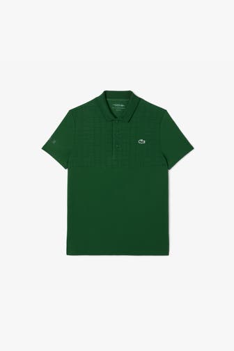 LACOSTE Polo-Shirt dunkelgrün