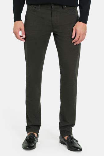 ALBERTO Stoffhose 'Pipe' braun