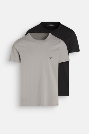 EMPORIO ARMANI 2er-Pack T-Shirt mehrfarbig