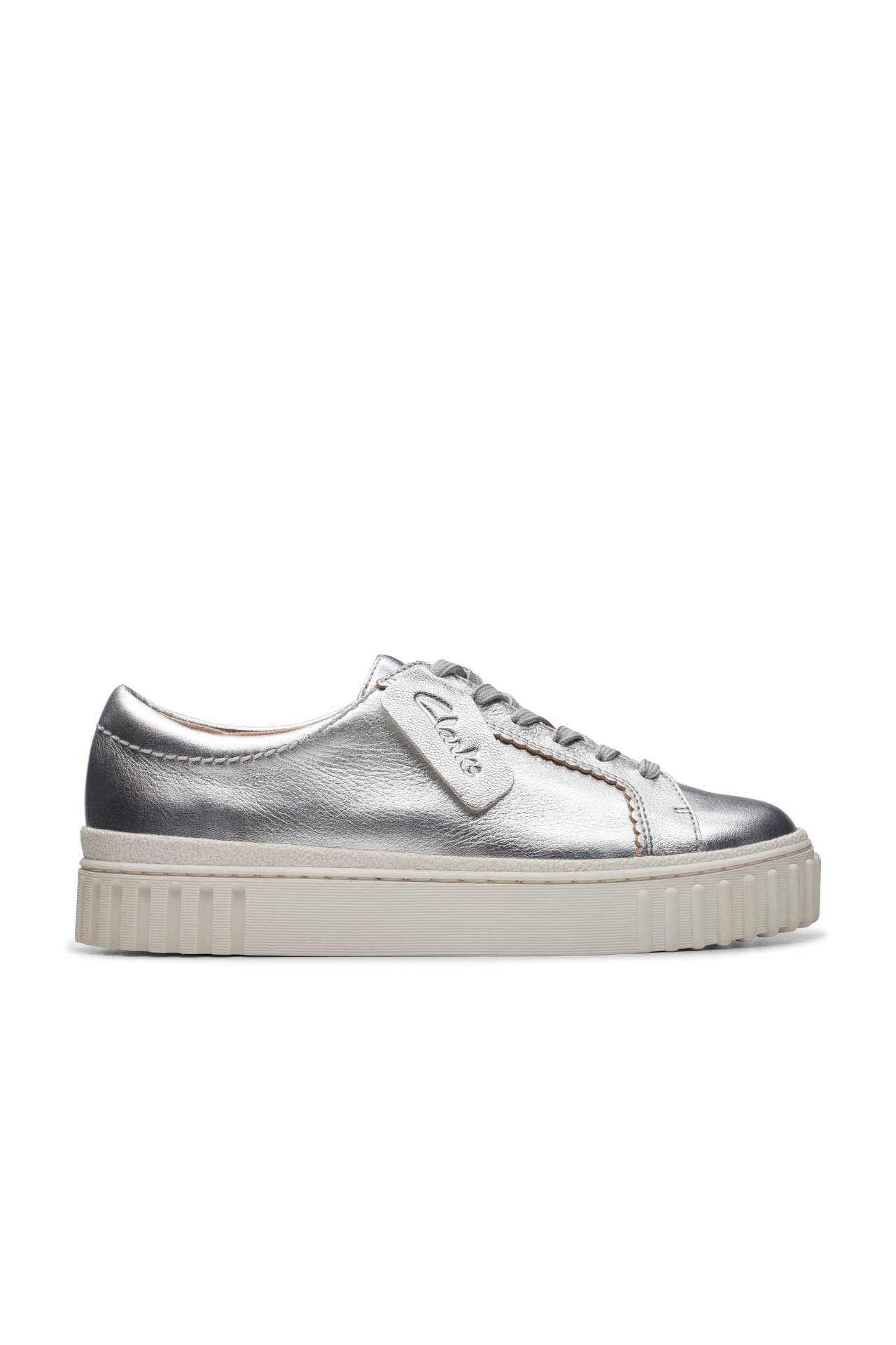 CLARKS Sneaker 'Mayhill Walk' silber, Bild 1