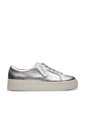 CLARKS Sneaker 'Mayhill Walk' silber
