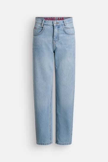 HUGO Jeans hellblau straight