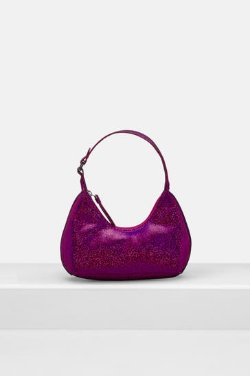 BY FAR Handtasche 'Baby Amber' magenta