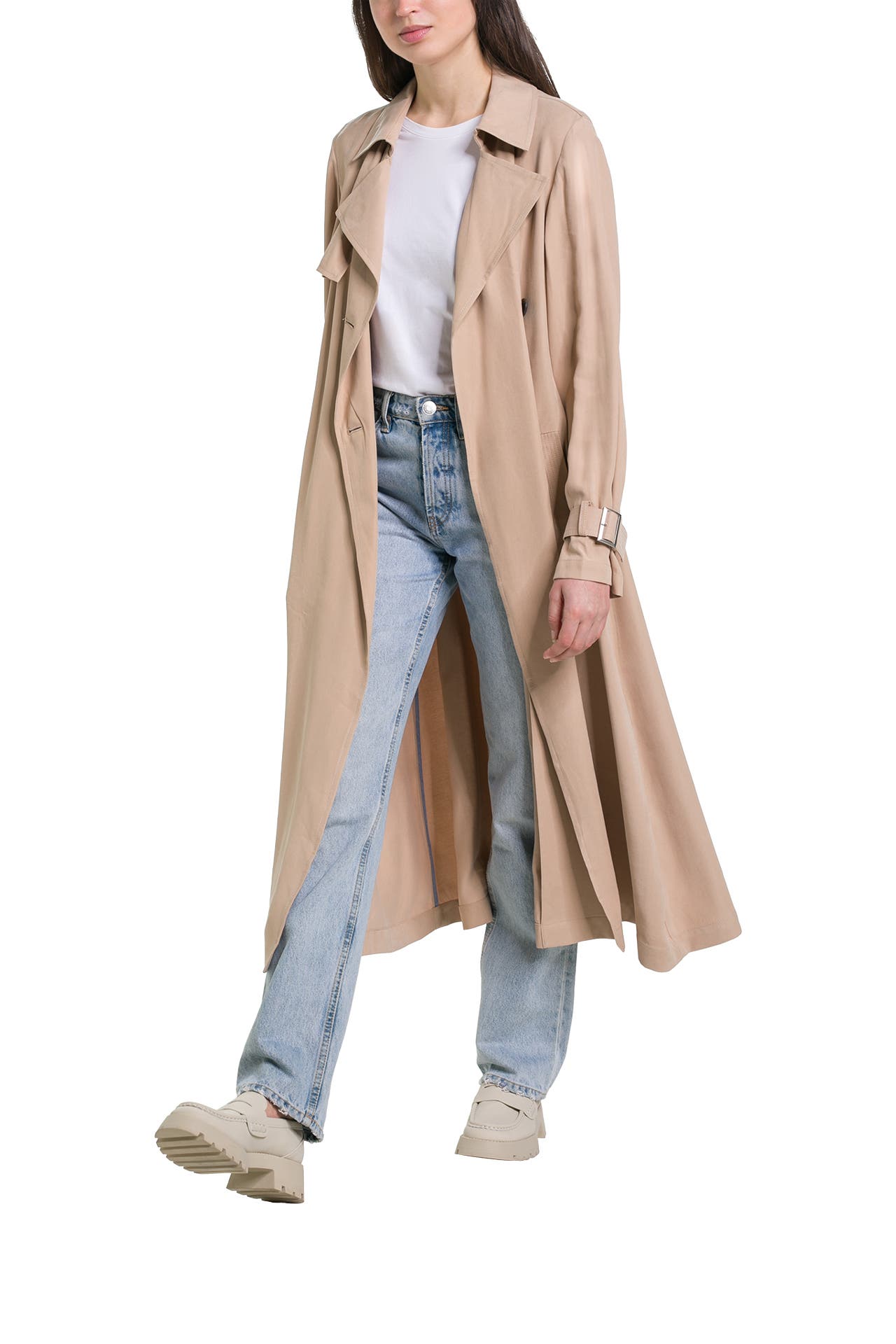 COMMA Trenchcoat beige gunstig online kaufen Outletcity
