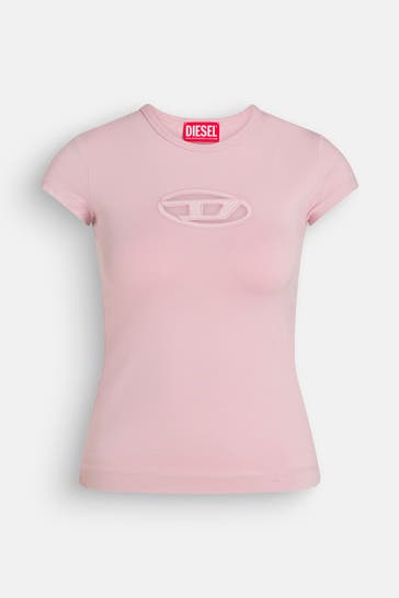 DIESEL T-Shirt rosa