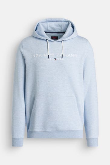 NEW ZEALAND AUCKLAND Hoodie hellblau