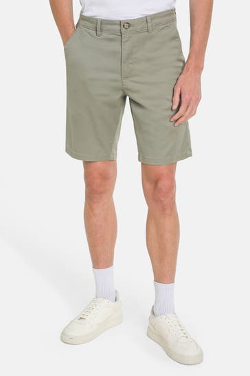SELECTED Chino-Shorts 'Miles' graugrün