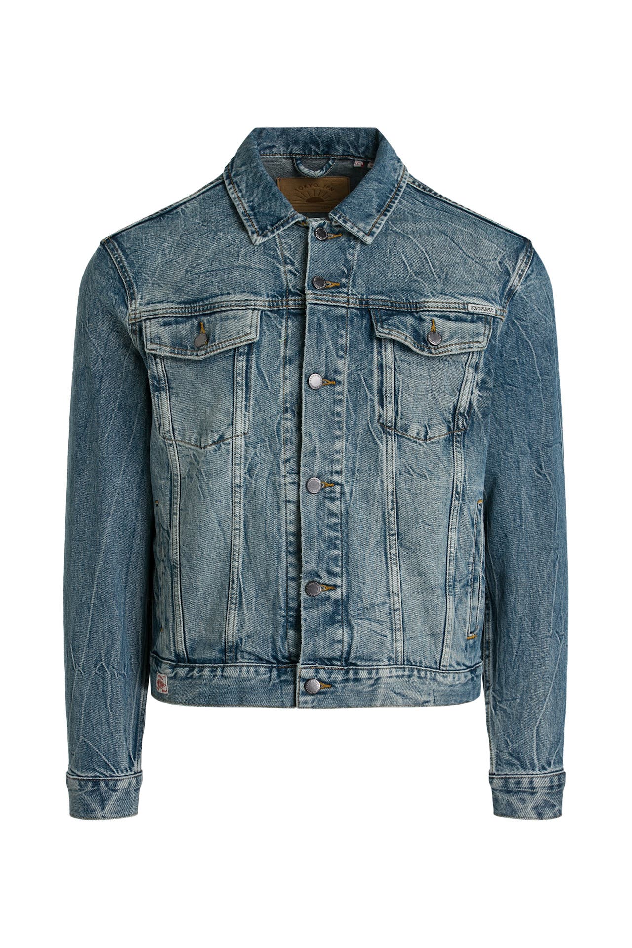 SUPERDRY Jeansjacke blau, Bild 1