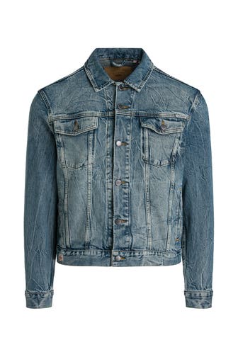 SUPERDRY Jeansjacke blau