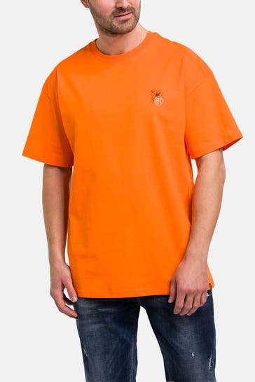 ELIAS RUMELIS T-Shirt 'Gaetano' neonorange