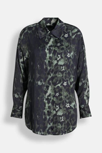 ALLSAINTS Casual-Bluse gemustert