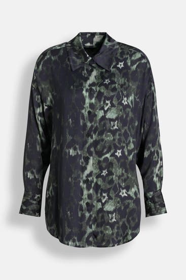 ALLSAINTS - Casual-Bluse gemustert