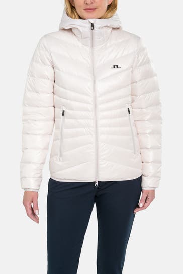 J.LINDEBERG SPORTSWEAR Daunenjacke 'Lara' weiß