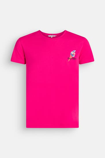 TOMMY HILFIGER T-Shirt pink