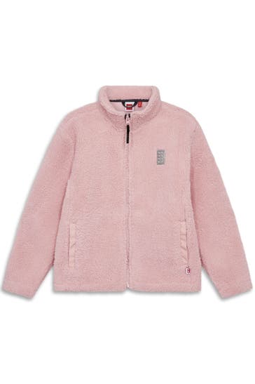LEGO WEAR Teddy-Fleecejacke puderrosa