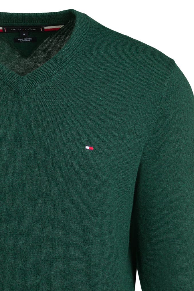 Tommy Hilfiger Strickpullover Dunkelgrün Günstig Online Kaufen