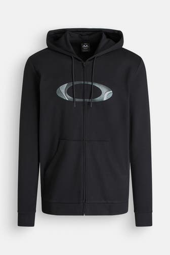 OAKLEY Sweatjacke schwarz