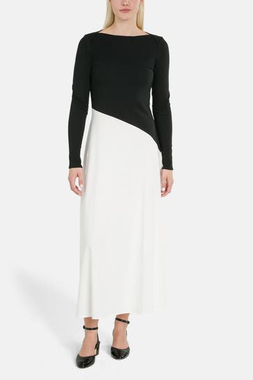 2NDDAY Maxikleid 'Carmen' zweifarbig