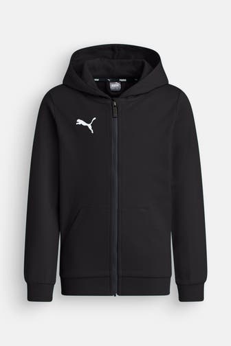 PUMA Sweatjacke 'Team Goal' schwarz