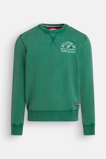 SUPERDRY Sweatshirt grün