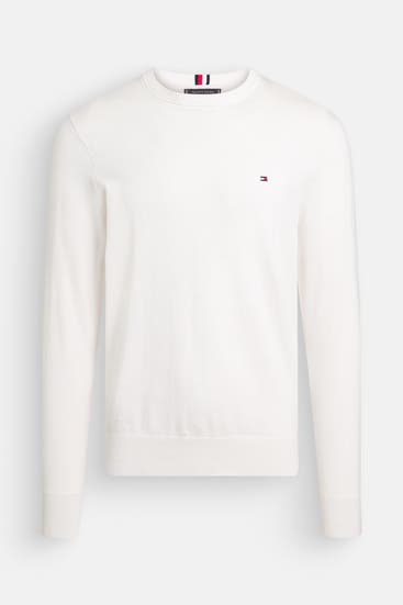 TOMMY HILFIGER - Strickpullover ecru