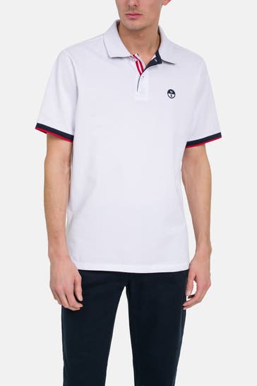 NORTH SAILS Polo-Shirt weiß