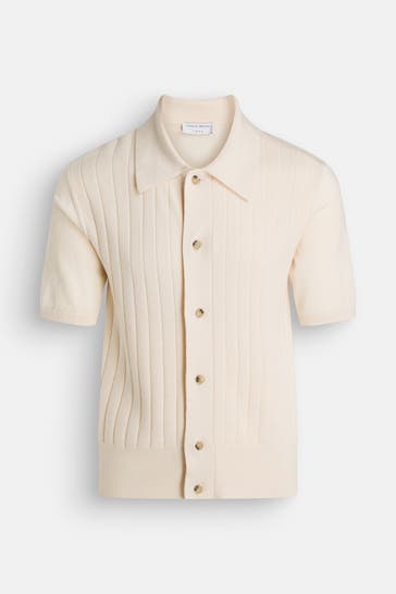 TIGER OF SWEDEN Strickshirt ecru