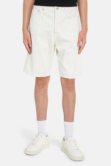 JACK & JONES Jeansshorts offwhite