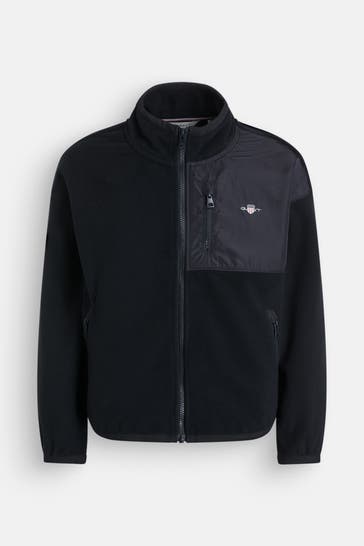 GANT Fleecejacke schwarz