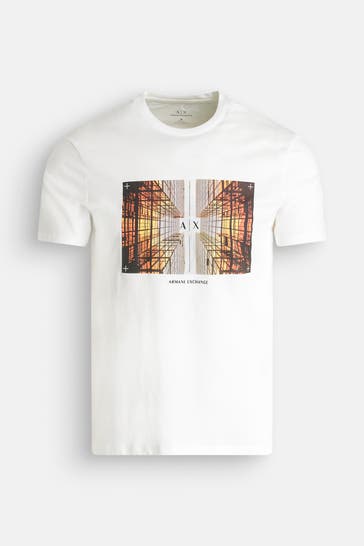 ARMANI EXCHANGE T-Shirt offwhite