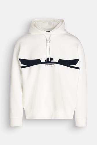 EMPORIO ARMANI Hoodie weiß