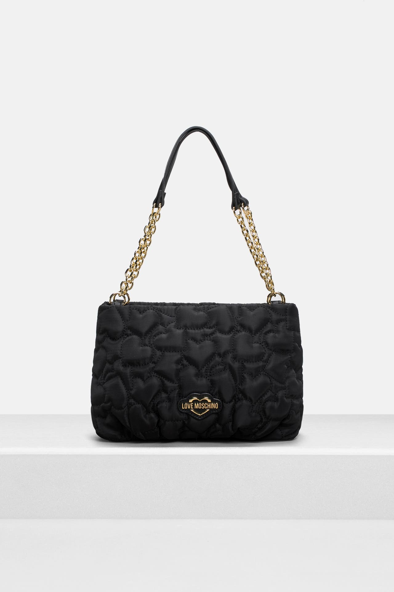 LOVE MOSCHINO Schultertasche schwarz, Bild 1