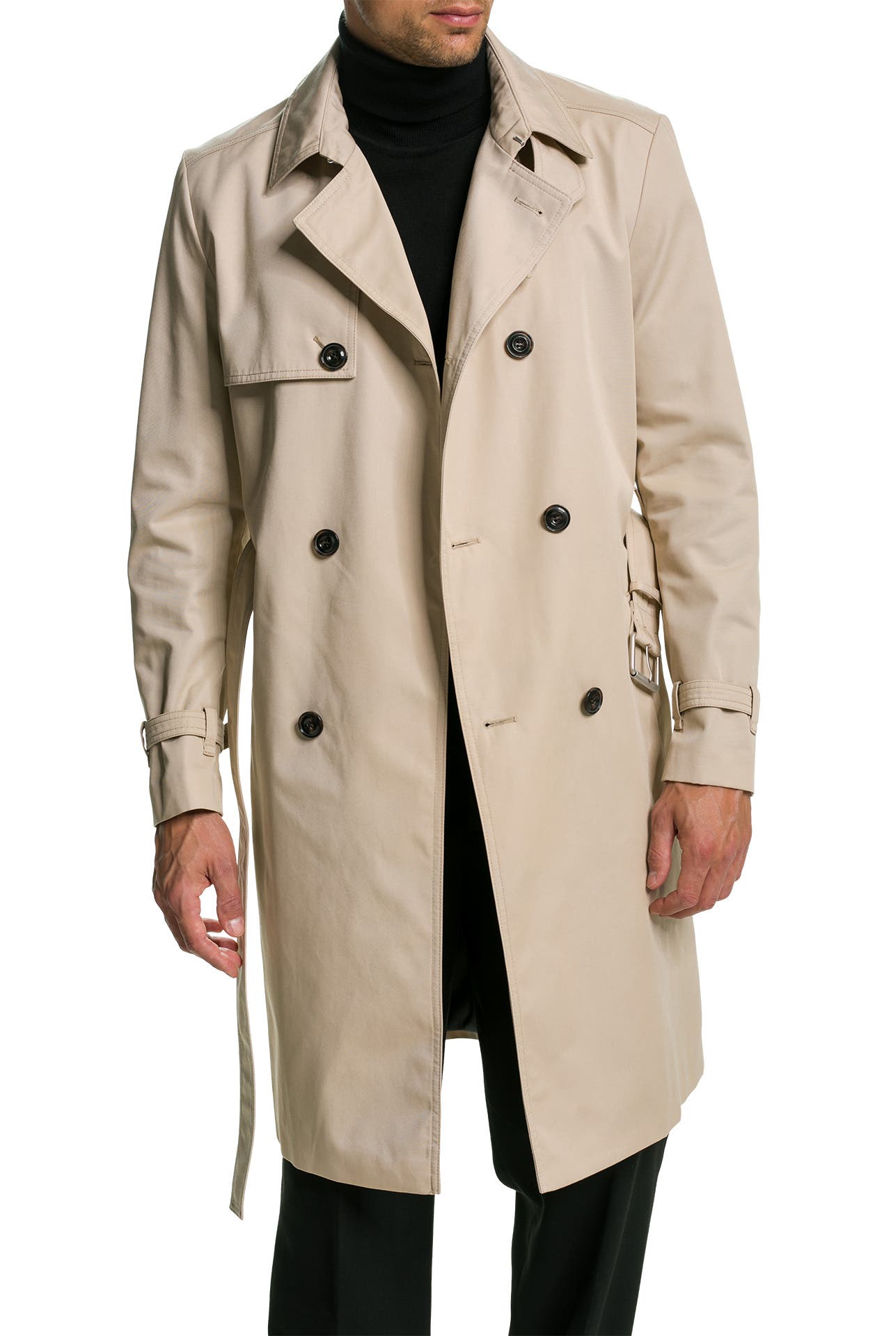 Trenchcoat Maluks beige HUGO g nstig online kaufen Outletcity