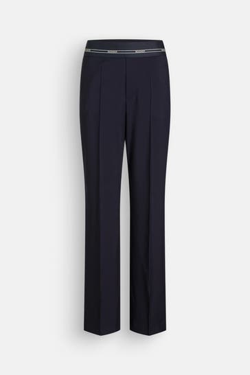 BOGNER Schurwollhose 'Terry' dunkelblau