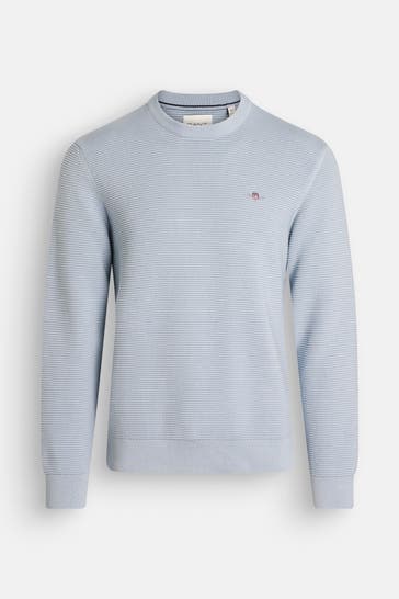 GANT Strickpullover hellblau
