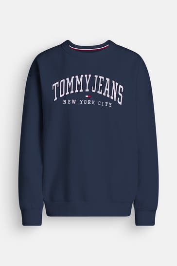 TOMMY HILFIGER Sweatshirt dunkelblau washed