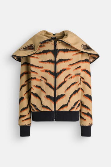 DESIGUAL Sweatjacke 'Tiger' animal