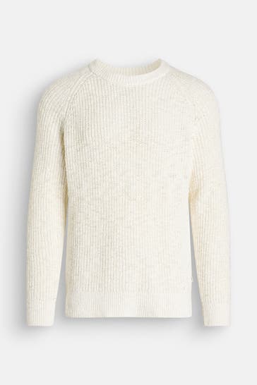 NN07 Strickpullover 'Jacobo 6642' ecru