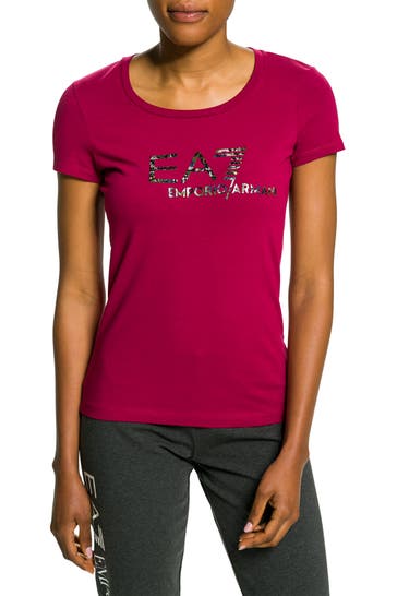 EA7 T-Shirt beere