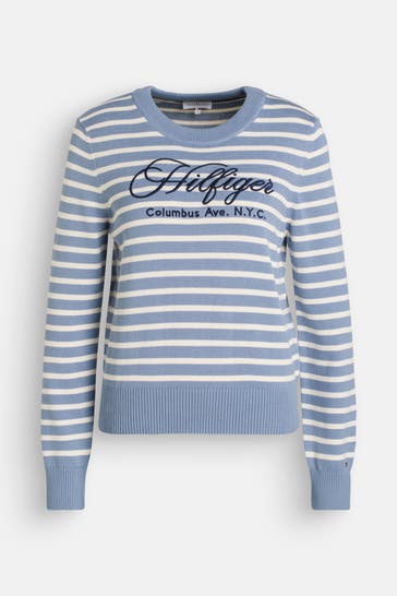 TOMMY HILFIGER Strickpullover gestreift