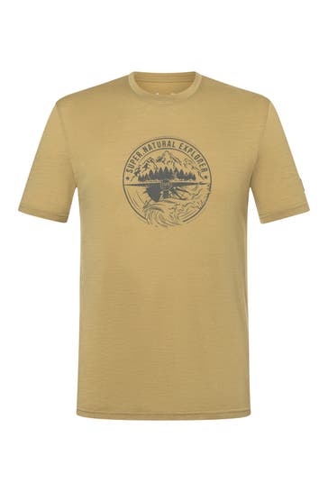SUPER.NATURAL T-Shirt 'Exploring' beige